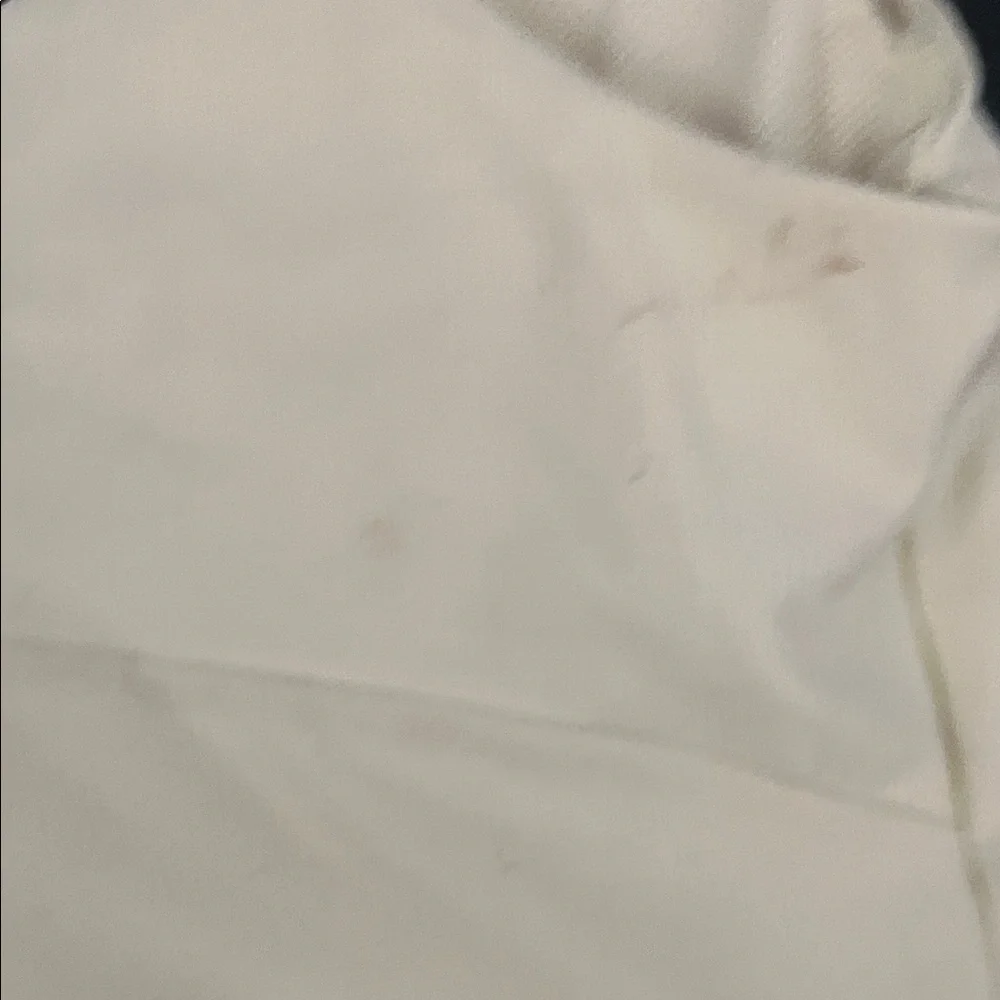 Cream Ribbed Women's Top - Picture 3 of 4